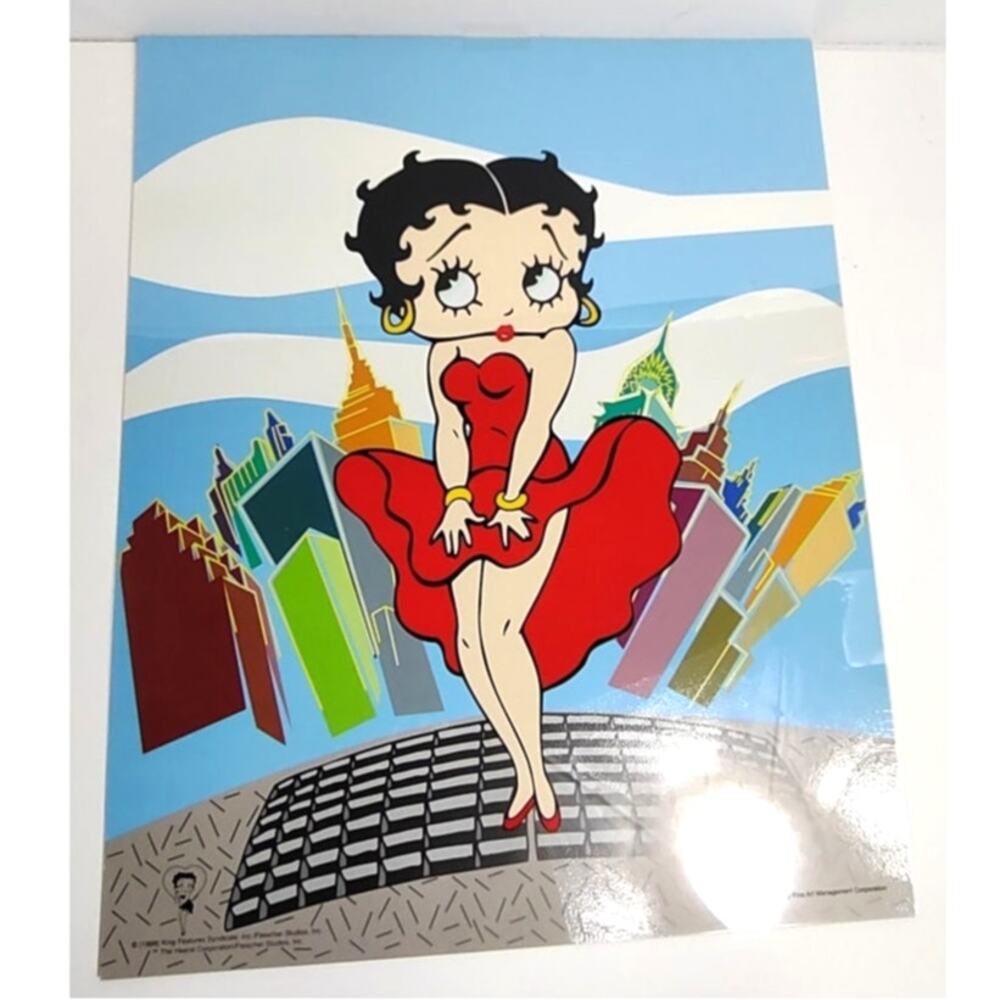 Betty Boop Limited Marilyn Rare Fine Art Sericel Collectable 1999 King Features